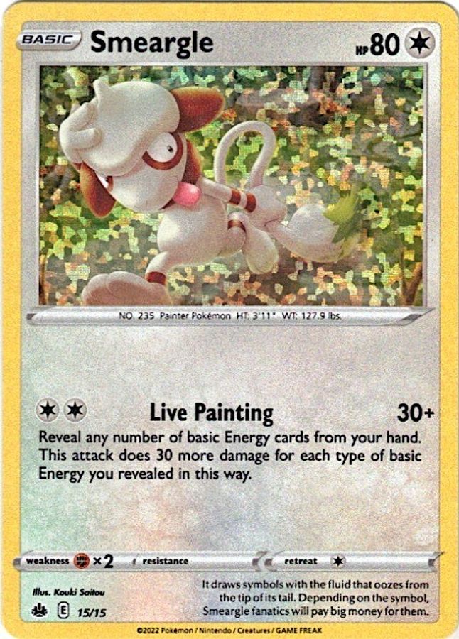 Smeargle Promo 15/15 - Monster Mart - Pokémon Cards Australia