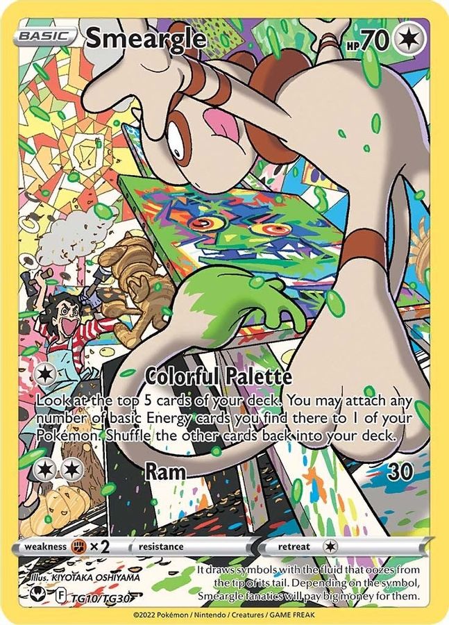 Smeargle TG10/TG30 - Monster Mart - Pokémon Cards Australia