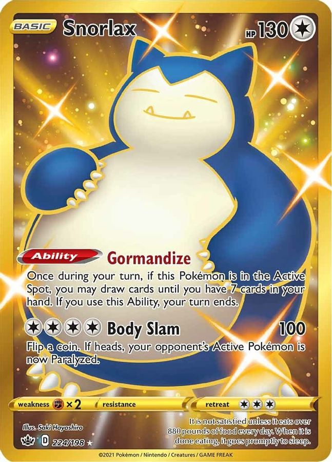 Snorlax 224/198 - Monster Mart - Pokémon Cards Australia