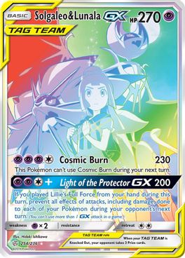 Solgaleo & Lunala GX 254/236 - Monster Mart - Pokémon Cards Australia