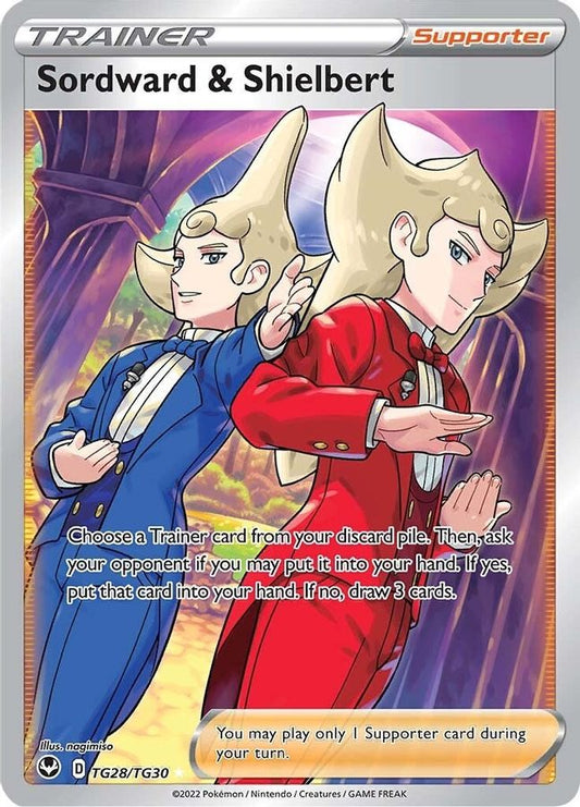 Sordward & Shielbert TG28/TG30 - Monster Mart - Pokémon Cards Australia