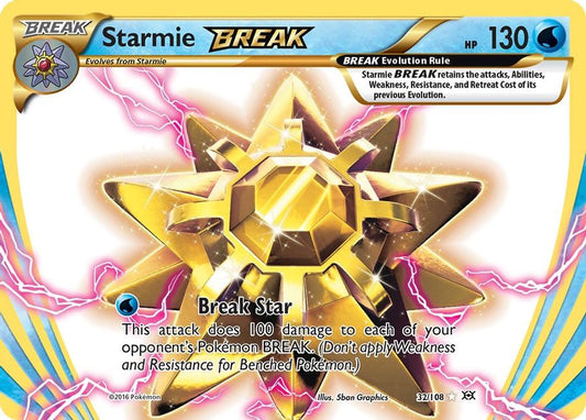 Starmie BREAK 32/108 - Monster Mart - Pokémon Cards Australia