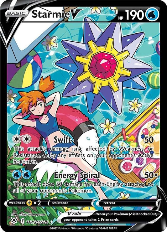 Starmie V TG13/TG30 - Monster Mart - Pokémon Cards Australia