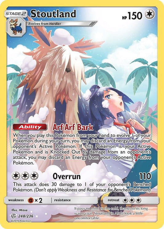 Stoutland 248/236 - Monster Mart - Pokémon Cards Australia