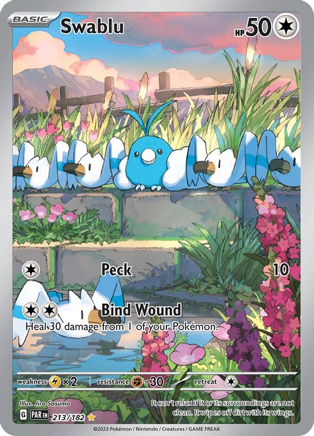 Swablu 213/182 - Monster Mart - Pokémon Cards Australia