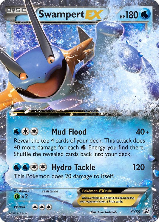 Swampert EX XY55 - Monster Mart - Pokémon Cards Australia