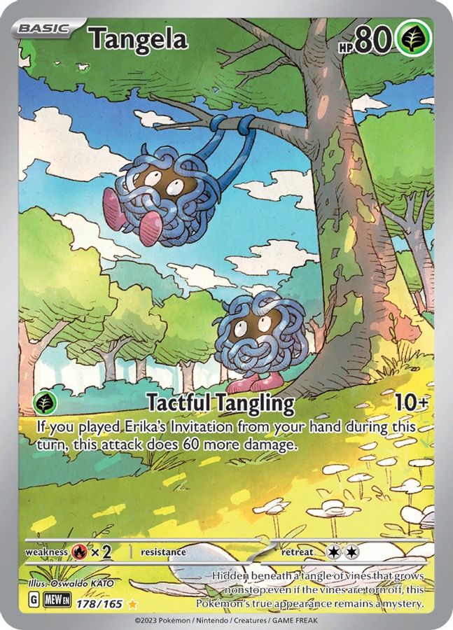 Tangela 178/165 - Monster Mart - Pokémon Cards Australia