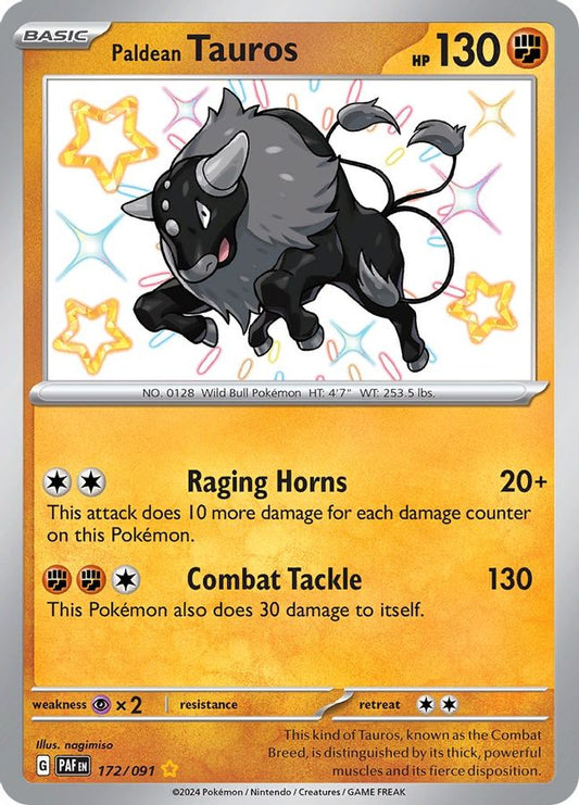 Tauros 172/091 - Monster Mart - Pokémon Cards Australia