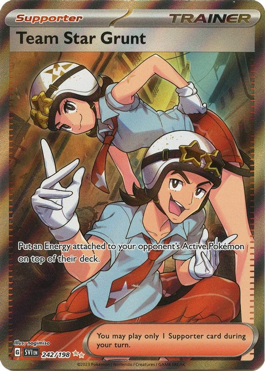 Team Star Grunt 242/198 - Monster Mart - Pokémon Cards Australia