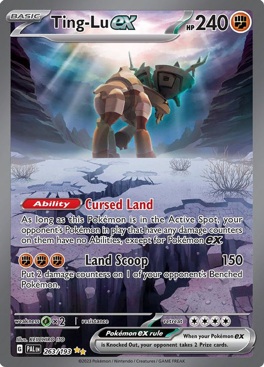 Ting - Lu EX 263/193 - Monster Mart - Pokémon Cards Australia