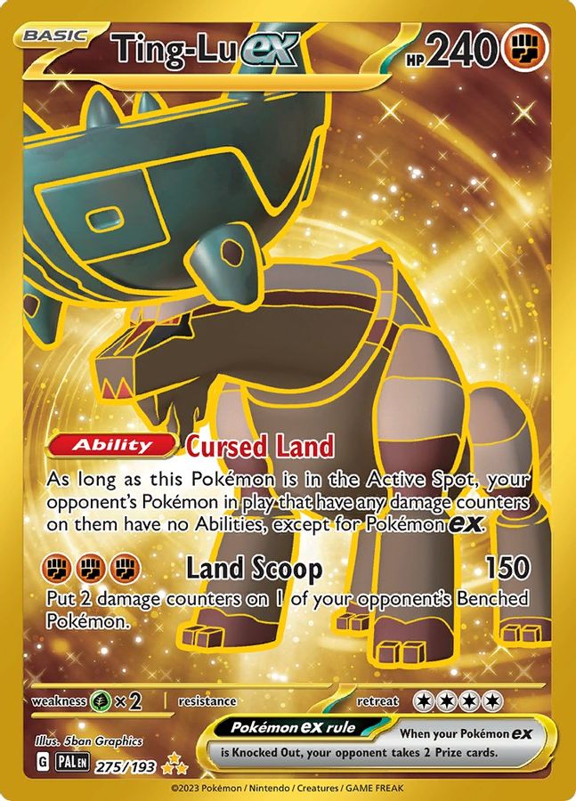 Ting - Lu EX 275/193 - Monster Mart - Pokémon Cards Australia