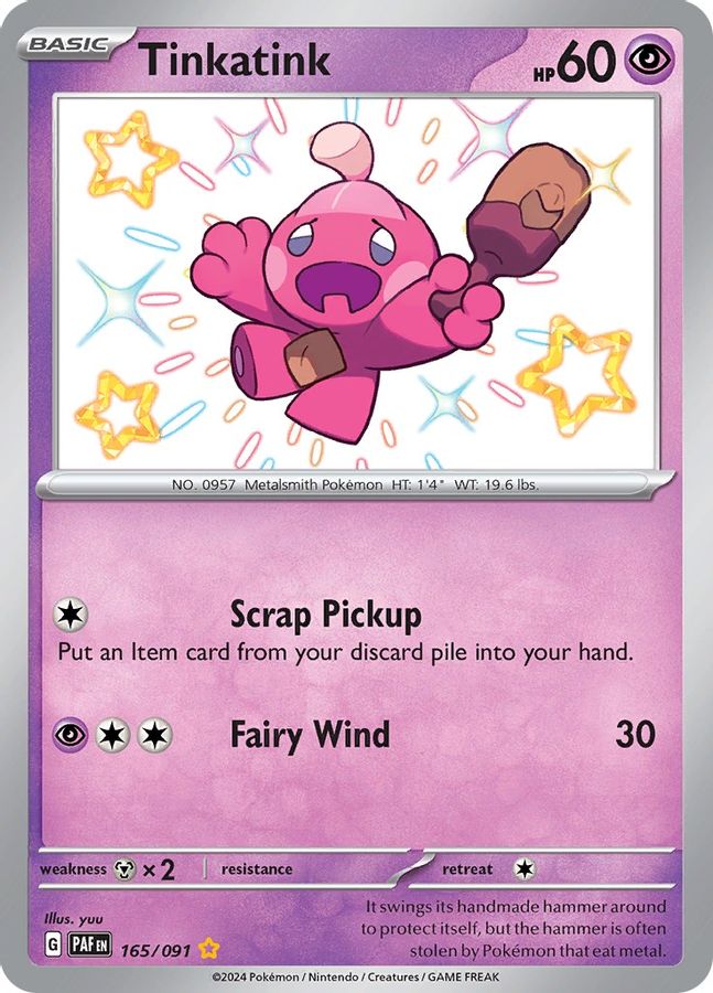 Tinkatink 165/091 - Monster Mart - Pokémon Cards Australia
