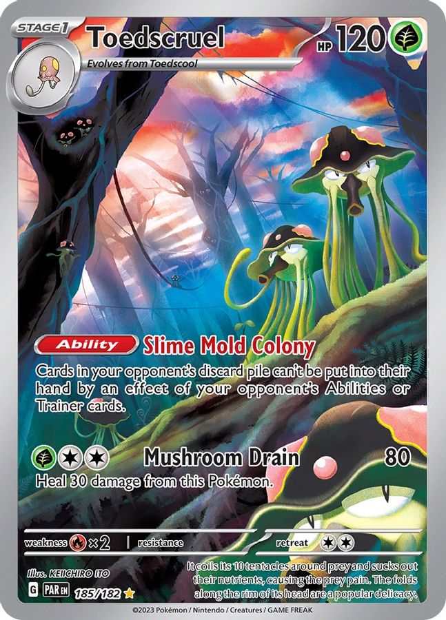 Toedscruel 185/182 - Monster Mart - Pokémon Cards Australia
