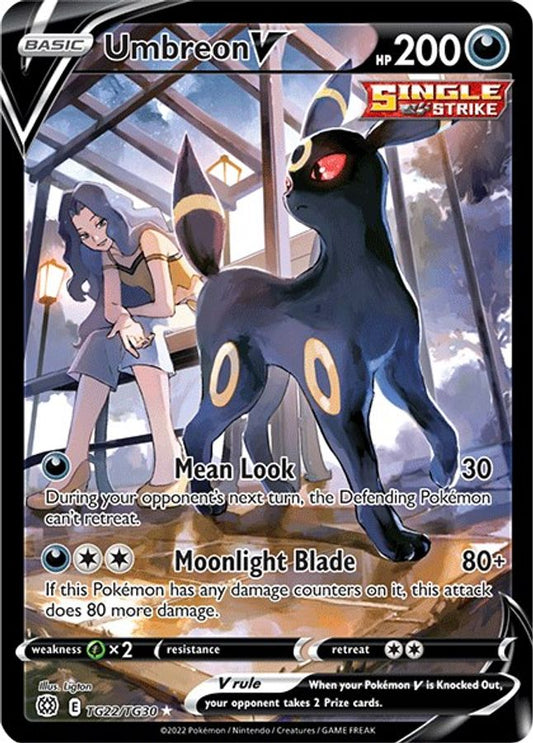 Umbreon V TG22/TG30 - Monster Mart - Pokémon Cards Australia