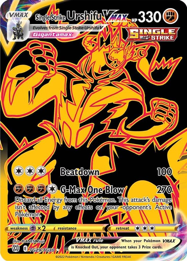 Urshifu VMAX TG29/TG30 - Monster Mart - Pokémon Cards Australia