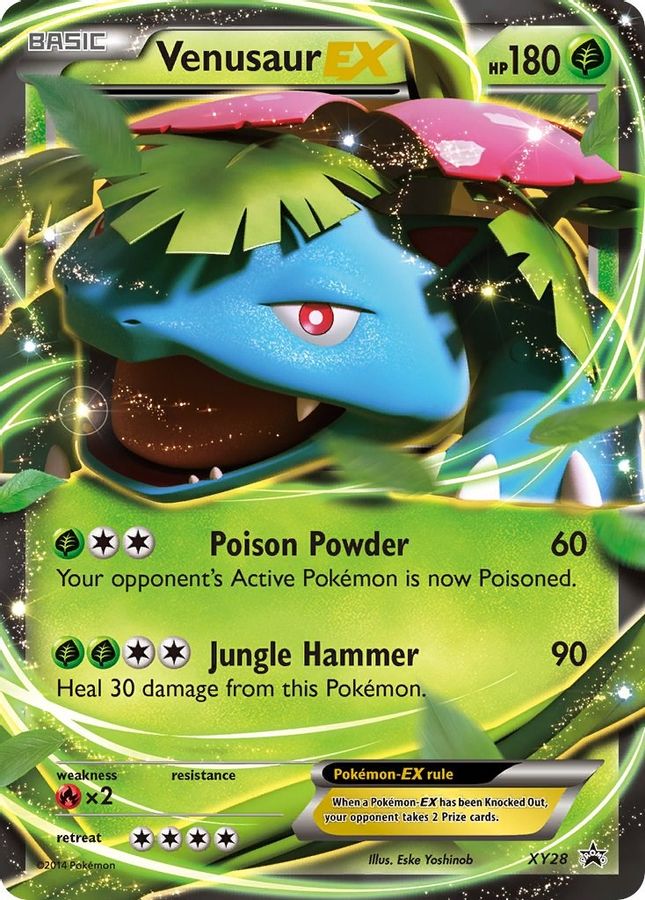 Venusaur EX XY28 - Monster Mart - Pokémon Cards Australia