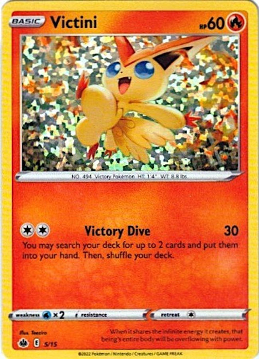 Victini 5/15 - Monster Mart - Pokémon Cards Australia