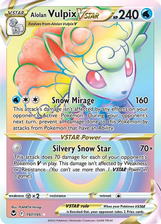 Vulpix VSTAR 197/195 - Monster Mart - Pokémon Cards Australia