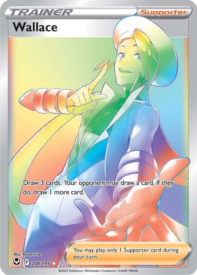 Wallace 208/195 - Monster Mart - Pokémon Cards Australia