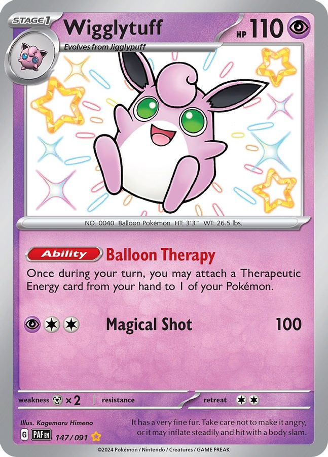 Wigglytuff 147/091 - Monster Mart - Pokémon Cards Australia