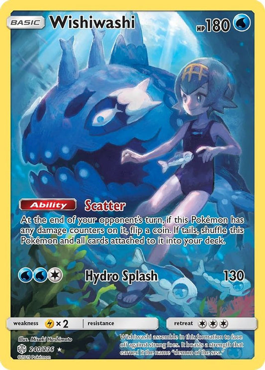 Wishiwashi 240/236 - Monster Mart - Pokémon Cards Australia