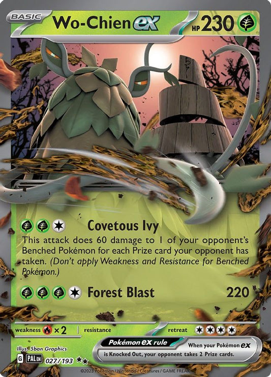 Wo - Chien EX 027/193 - Monster Mart - Pokémon Cards Australia