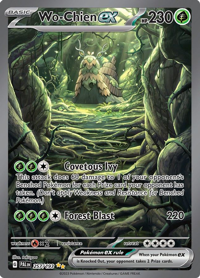 Wo - Chien EX 257/193 - Monster Mart - Pokémon Cards Australia