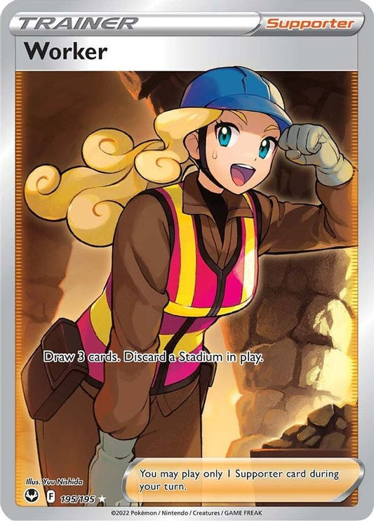 Worker 195/195 - Monster Mart - Pokémon Cards Australia