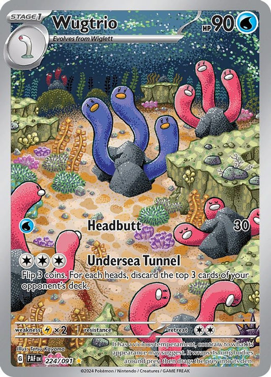 Wugtrio 224/091 - Monster Mart - Pokémon Cards Australia