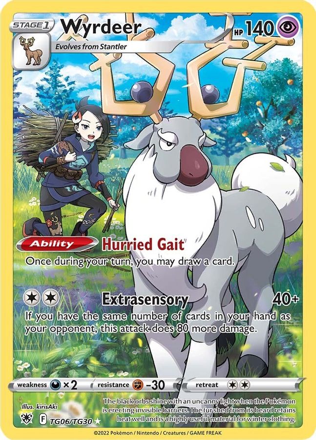 Wyrdeer TG06/TG30 - Monster Mart - Pokémon Cards Australia