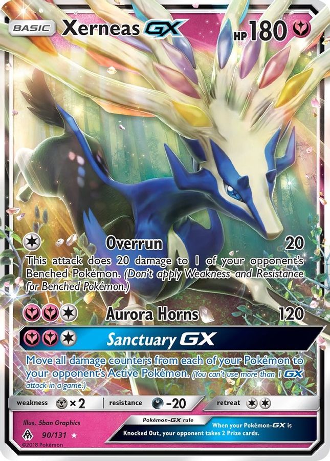 Xerneas GX 90/131 - Monster Mart - Pokémon Cards Australia