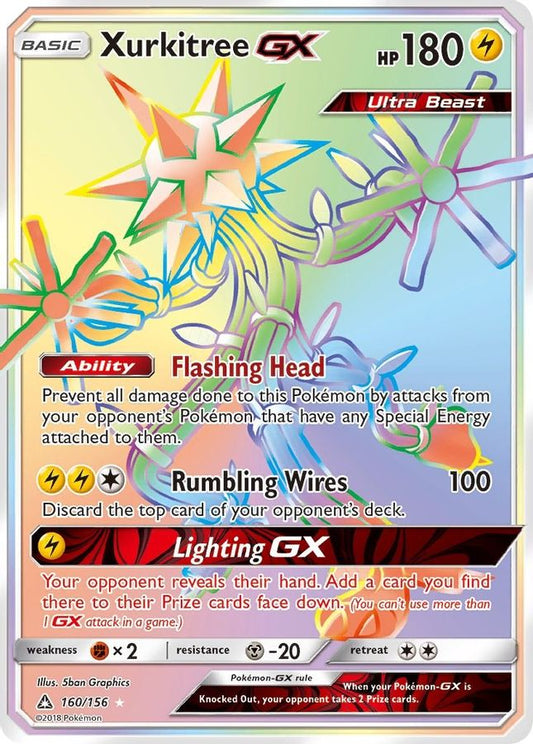 Xurkitree GX 160/156 - Monster Mart - Pokémon Cards Australia
