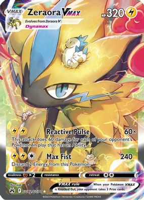 Zeraora VMAX GG42/GG70 - Monster Mart - Pokémon Cards Australia