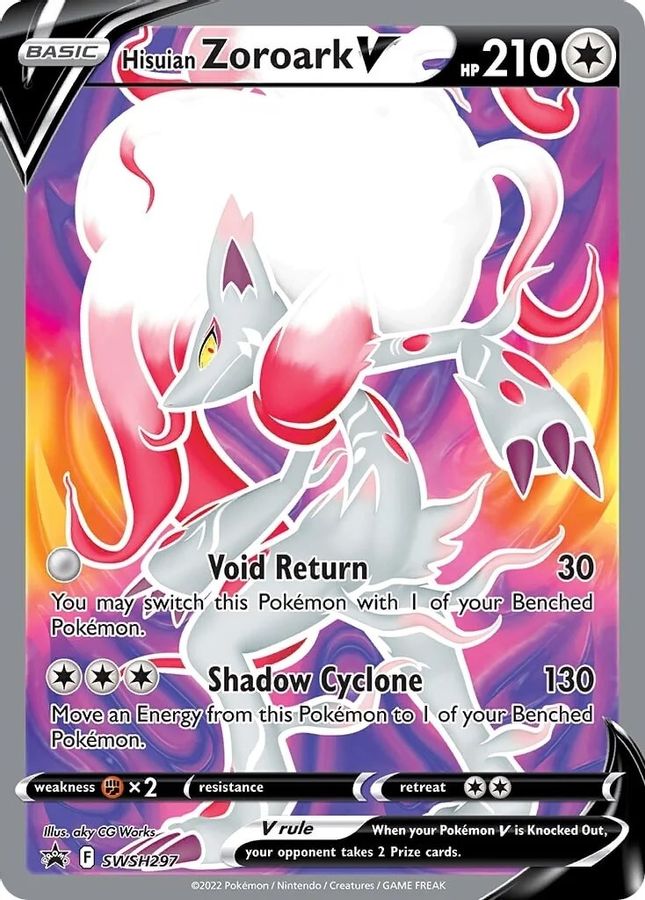 Zoroark V SWSH297 - Monster Mart - Pokémon Cards Australia