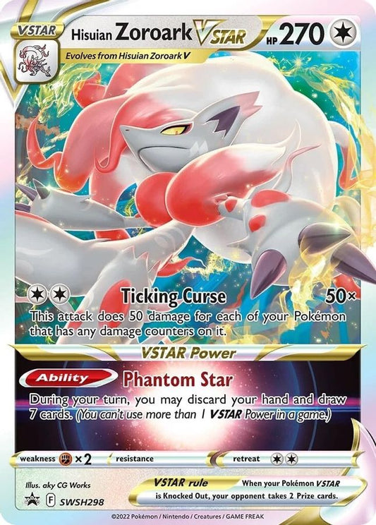 Zoroark VSTAR SWSH298 - Monster Mart - Pokémon Cards Australia